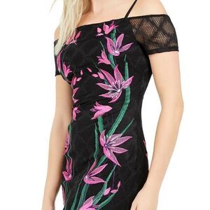 Guess size 12 medium fit floral party dress